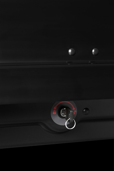 Coffre, box de toit Inter Pack Monsun S, noir mat