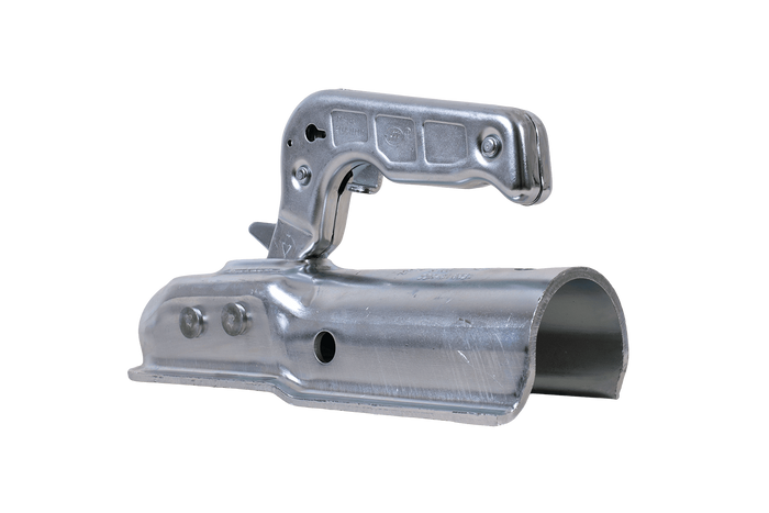 Attelage à boule STEELPRESS ZSK-1700C pour remorque de 1700 kg avec timon tubulaire de 50 mm