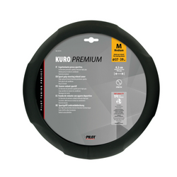 Housse de volant LAMPA KURO 37-39 cm noire 