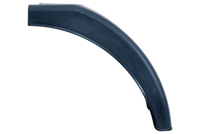 Demi-garde-boue pour remorque DOMAR DR1012202 passage de roue 384/200mm gauche