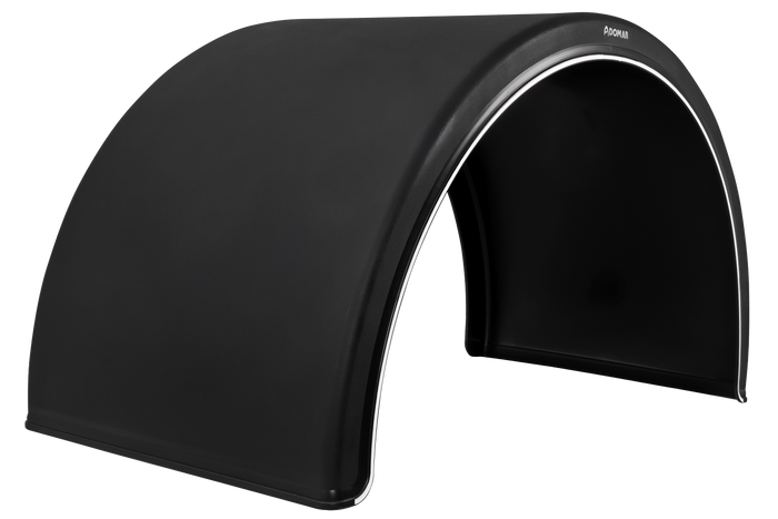 Garde-boue double pour remorque 20-24,5" DOMAR DK1685 passage de roue 1340/670mm