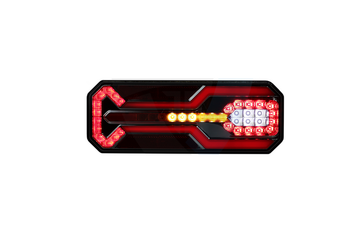 Feu arrière LED TT Technology TT.12514, 5 fonctions, universel