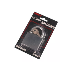 Cadenas en fonte 60mm HERMON, diamètre œil 8mm