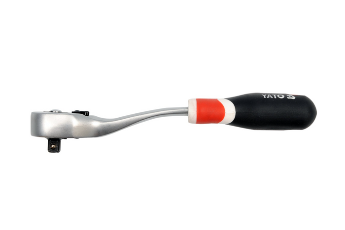 Cliquet coudé YATO YT-0730, longueur 1/4", 155 mm