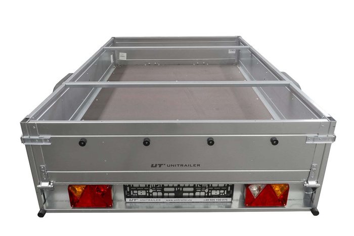 Cadre, barres plat H-0 REMORQUE DE JARDIN 200 KIPP