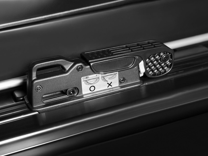 Coffre de toit Inter Pack Skugga L 660, noir brillant