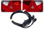 Feux arrière ASPÖCK MULTIPOINT V + faisceau MANTES 4 m 7 broches