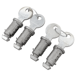 Jeu de serrures et clés universelles (4 pièces)