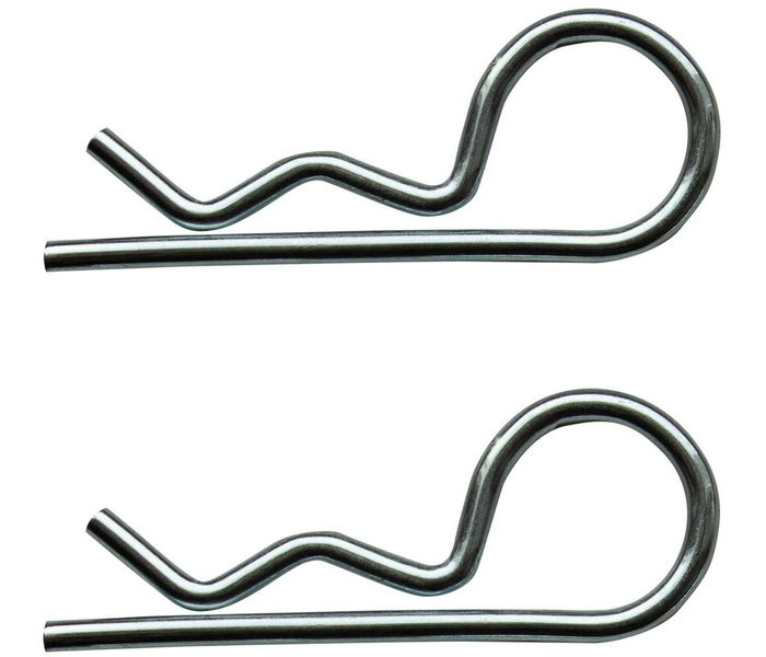 Un jeu de goupilles de sécurité, épingles agricoles DROMET, épingles de sûreté, 3 mm 