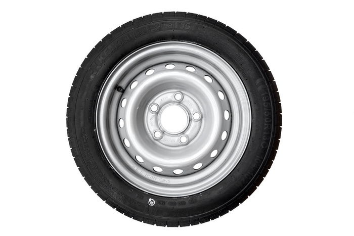 Roue renforcée pour remorque PNEU KENDA 195/50 R13C 104/102N JANTE STARCO 6Jx13"H2 5x112 ET:30