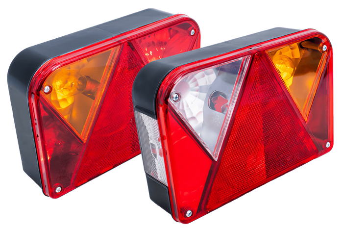 Feux arrière DOBPLAST DPT35 + faisceau MANTES 4m 13PIN