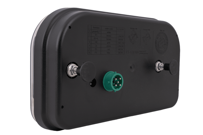 Feu arrière FRISTOM FT-170 LED,  6 fonctions droit