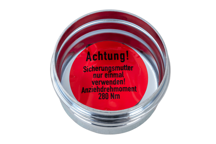 Cache-moyeu de 52,2 mm pour remorque KNOTT