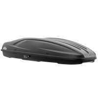 Coffre de toit Inter Pack Stella 480, noir kevlar (flexi fit G2)