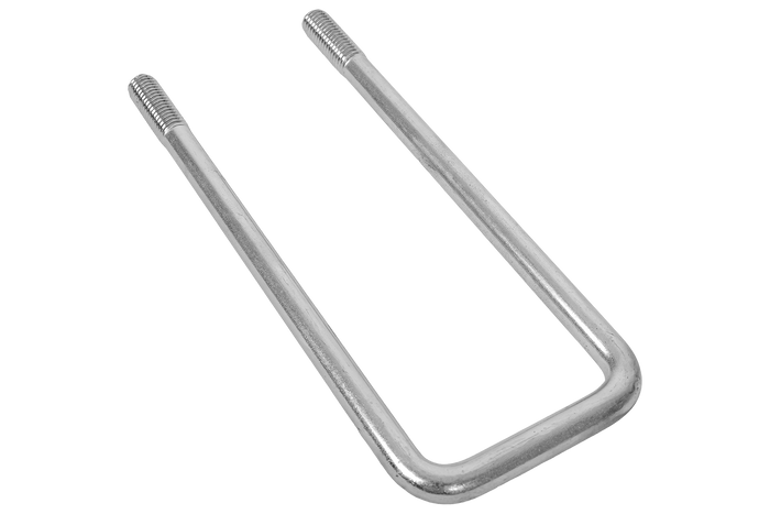 Collier de serrage carré DROMET type C M12 62×202 mm