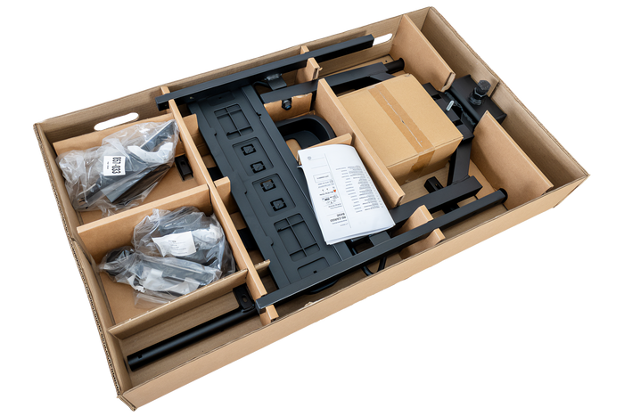 Plateforme pour box à crochet d'attelage Inter Pack Re-cargo