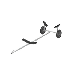 Chariot de manutention ProPlus 740024CR pour le transport d'un bateau léger, ponton de 70 kg