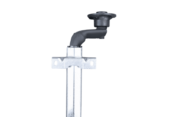 Essieu AL-KO OPTIMA non freiné pour remorque 750 kg, 1260 mm 1720 mm 4x100