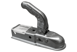 Attelage à boule OUTLET KNOTT K7.5-L pour remorque de 750 kg avec timon carré de 60 mm