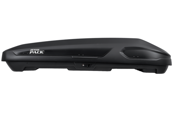Coffre de toit Inter Pack Monsun PRO L, noir mat
