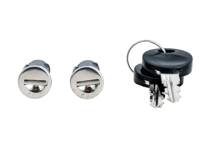 Serrure pour boîtiers Inter Pack Traxer/Zenith + 2 clés