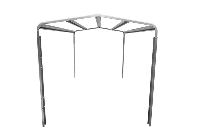 Arceau, armature H-800 pour bâche de protection pour remorque UNITRAILER GARDEN TRAILER 264 KIPP et EXPERT PLUS 2612