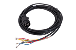 Faisceau électrique pour remorque MANTES 4 m, prise 7 broches, connecteurs 6,3