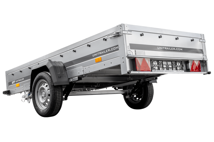 Remorque sur ressorts 264x125 UNITRAILER GARDEN 264/R KIPP