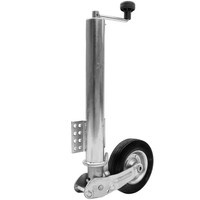 Roue de support automatique WINTERHOFF VK60-KH-200VBB avec poignée, 250 kg, 60 mm, 560-1030 mm