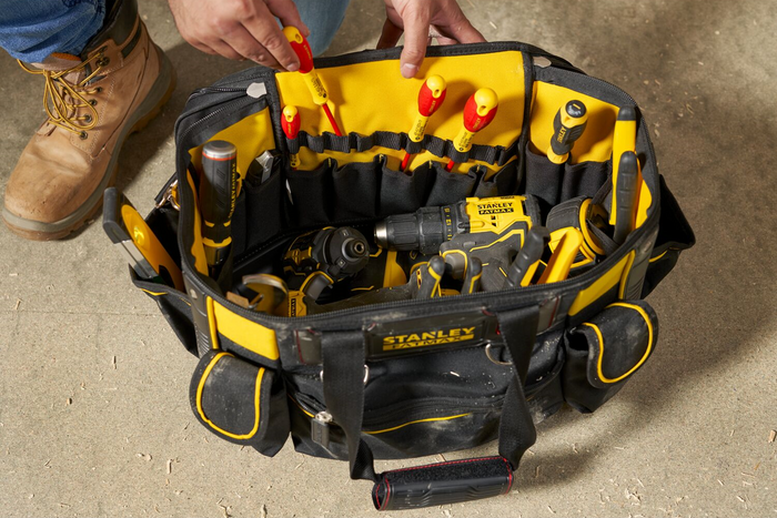 Sac à outils STANLEY FATMAX 510 x 250 x 220 mm, 26 l avec couvercle oval