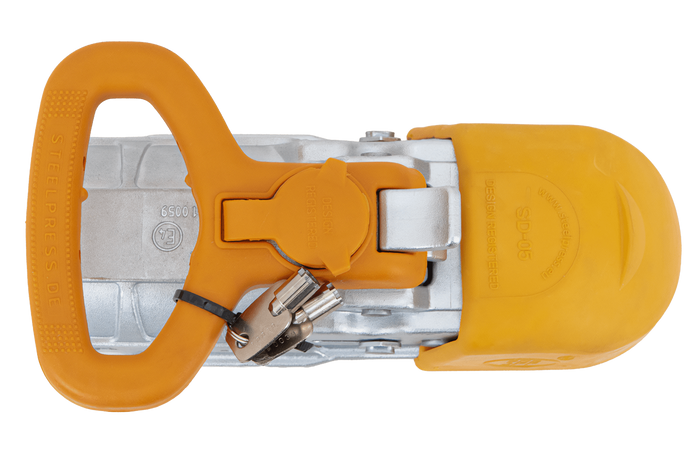 Attelage à boule STEELPRESS BC-3500E-00-02+SD pour remorque de 3 500 kg avec timon en fonte de 60,5 mm