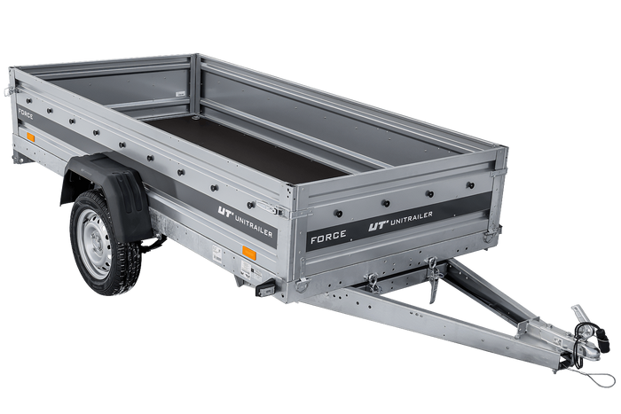 Remorque sur ressorts 264x125 UNITRAILER FORCE 264/R KIPP