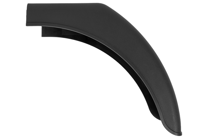 Demi-garde-boue gauche pour remorque DOMAR DR1012501, passage de roue 340/220 mm