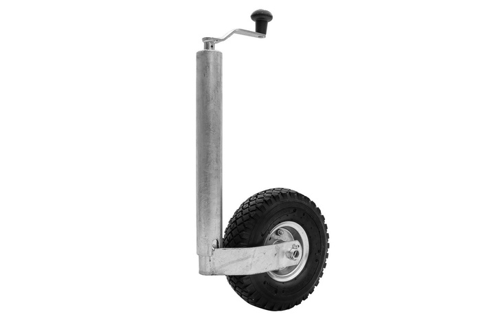 Roue de support, jockey KNOTT TK48, roue pneumatique, 150 kg, 48 mm, 500-720 mm