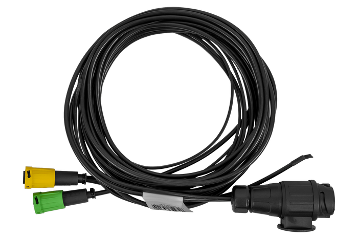 Faisceau électrique MANTES pour remorque de bateau, 4,4 m, prise 13 broches, 2 baïonnettes 5 broches