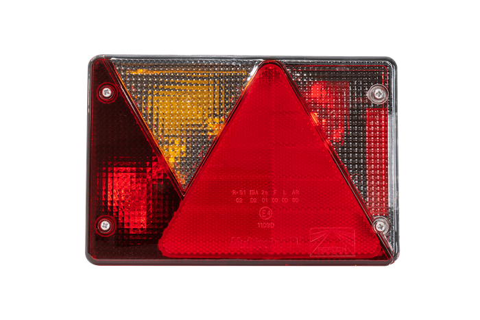 Feux arrière ASPÖCK MULTIPOINT IV + faisceau MANTES 4 m 13 broches