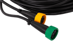 Faisceau de câblage électrique pour remorque ASPÖCK 58-1022-087, 4,5 m, connecteurs à baïonnette 7 broches, 2 x 5 broches