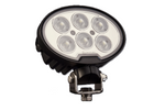Lampe de travail ovale, réflecteur LED TT TECHNOLOGY NOIR TT.13359F, 6 LED, 4800 lm