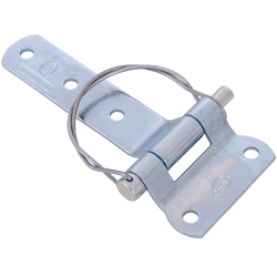 Charnière latérale amovible STEELPRESS ZW-03.106 pour montage latéral de remorque