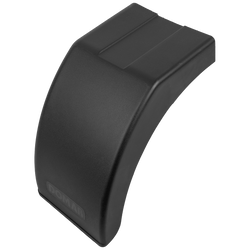 Demi-garde-boue gauche pour remorque DOMAR DR1012501, passage de roue 340/220 mm