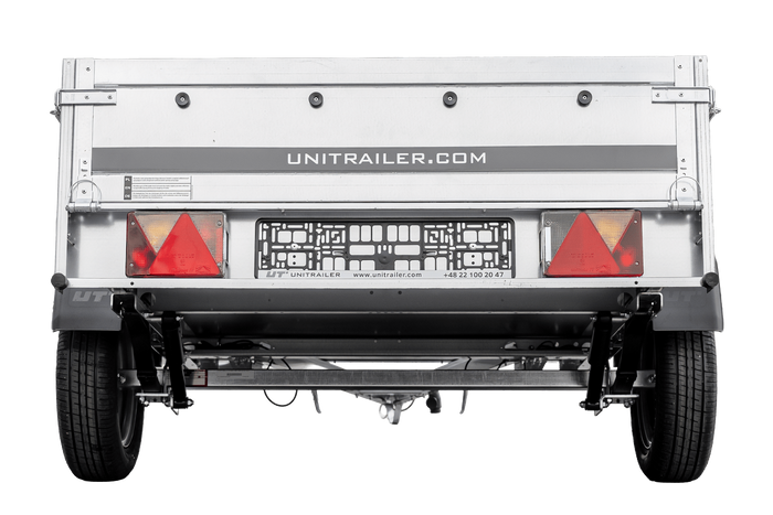 Remorque sur ressorts 230x125 UNITRAILER GARDEN 230/R KIPP