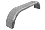 Garde-boue tandem pour remorque 13-14" DOMAR D29300, passage de roue plat 1500/240mm