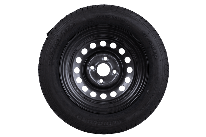 OUTLET Roue de remorque PNEU LINGLONG 155/70 R13 75N JANTE UNITRAILER 4Jx13" 4x100 ET:30