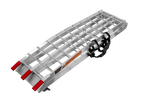 Rampe pliable UNITRAILER ALR002 en aluminium pour remorque, 221 cm, 340 kg, avec sangle