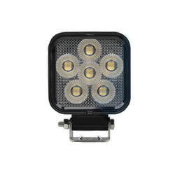 Lampa robocza 24LED, 24W, kwadratowa, rozproszona