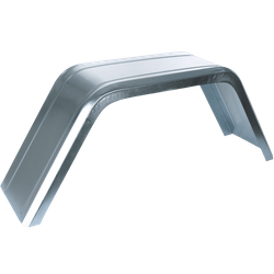 Garde-boue pour remorque 14-15" UNITRAILER passage de roue plat 885/230mm