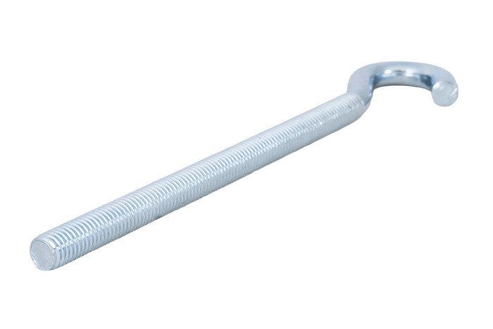 Piton, crochet, gond DROMET HZ M8x160 avec œillet ouvert (coudé)