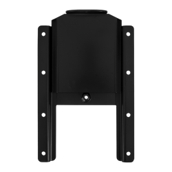Vanne de goulotte à grains noire UNITRAIER pour remorques agricoles 250x355mm