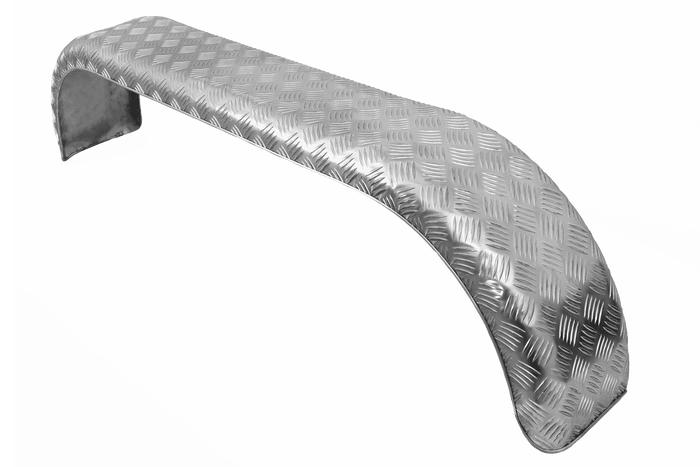 Garde-boue tandem pour remorque 13-14" DOMAR D29250, passage de roue plat 1500/220mm