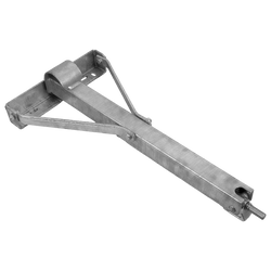 Stabilisateur d'angle extensible KNOTT 6X1197.007 pour remorque 1100 kg, 498 mm